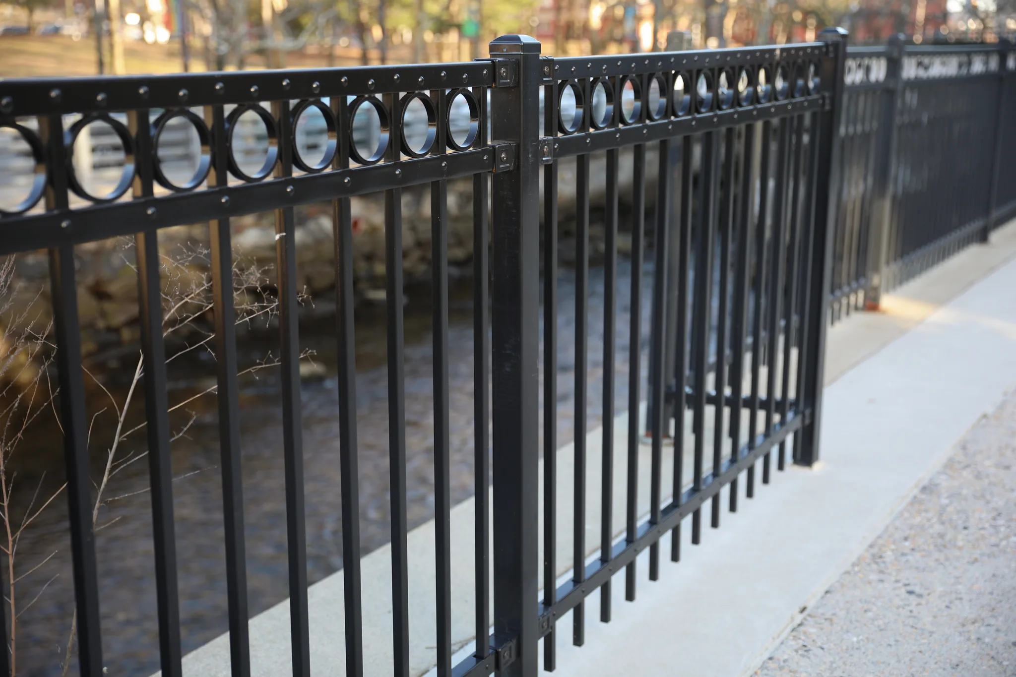 Residential Iron Fences