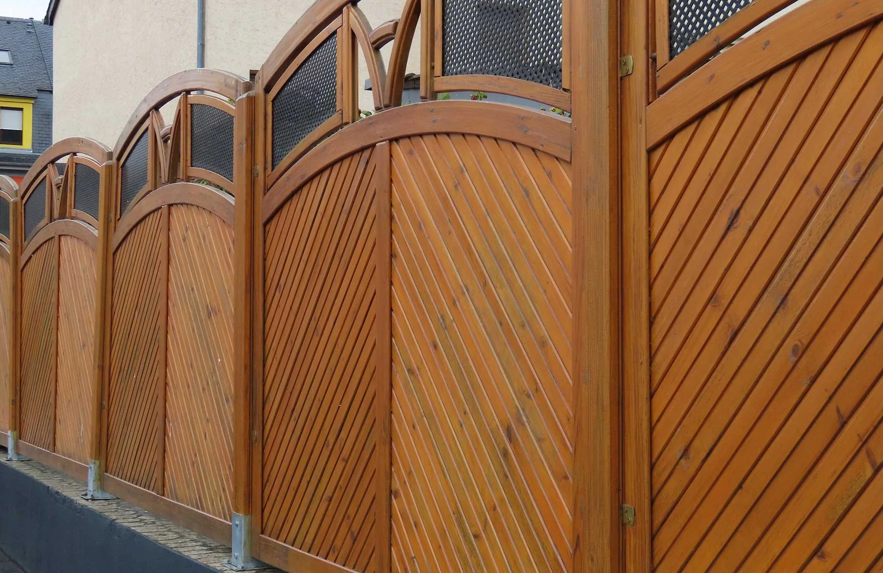 Commercial fence installed by D Fence Man in Amador County