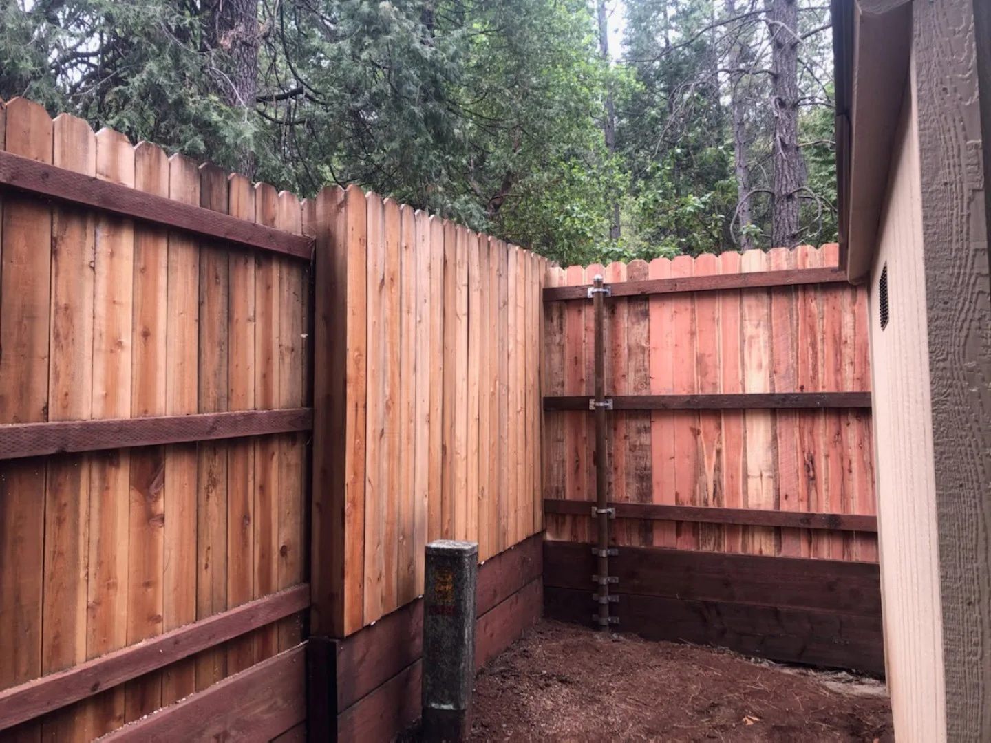 Fence installation in West Point, CA