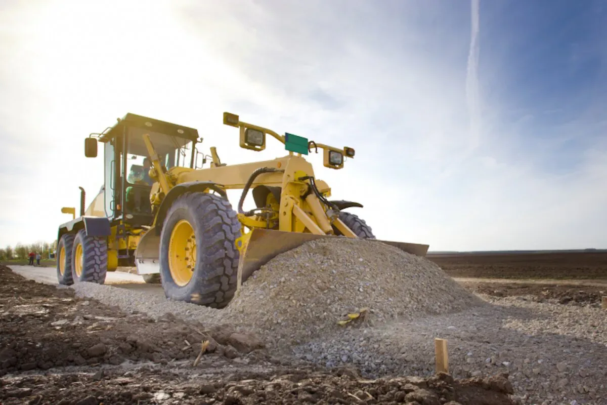 Construction grading and site work