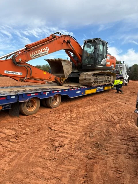 Commercial site grading and development by Baxter Site Works