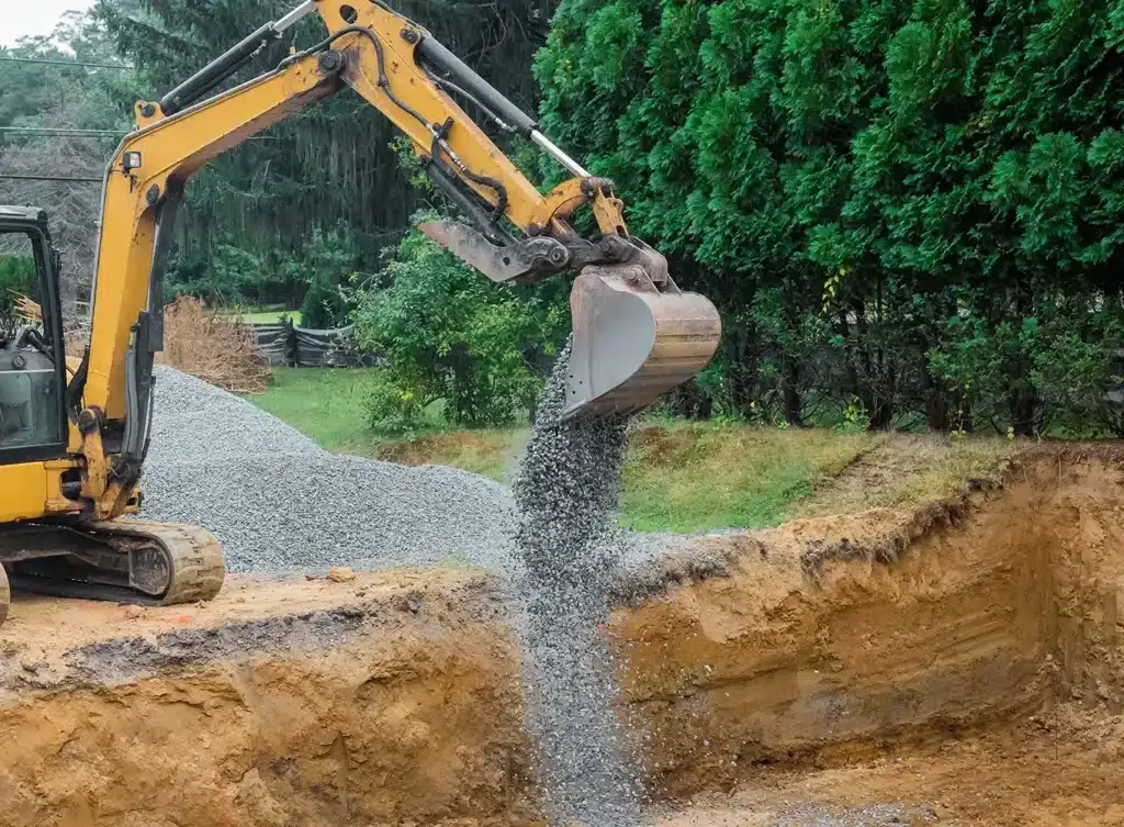 Excavation project in Atlanta area