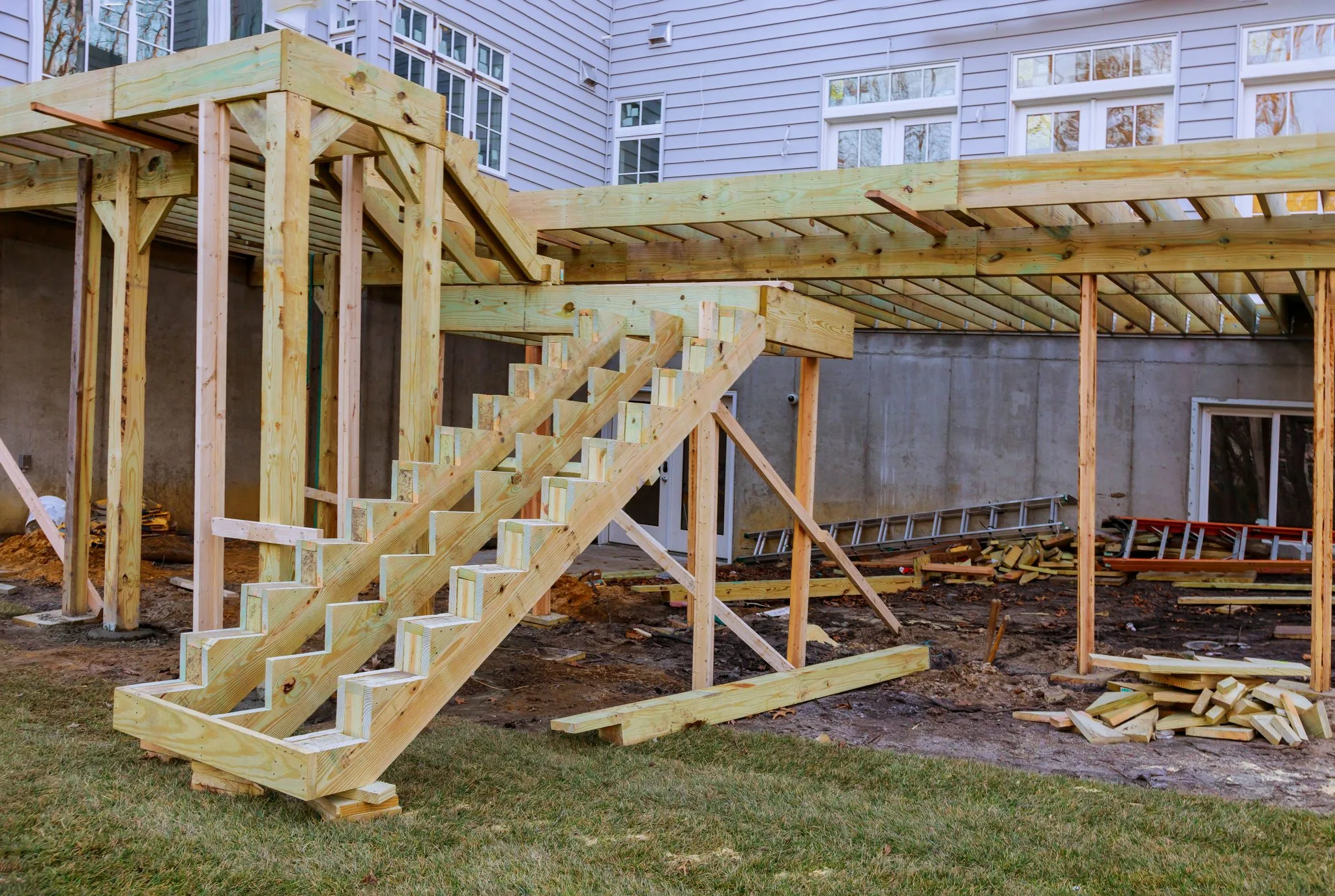 Quality deck construction by Baxter Site Works Atlanta