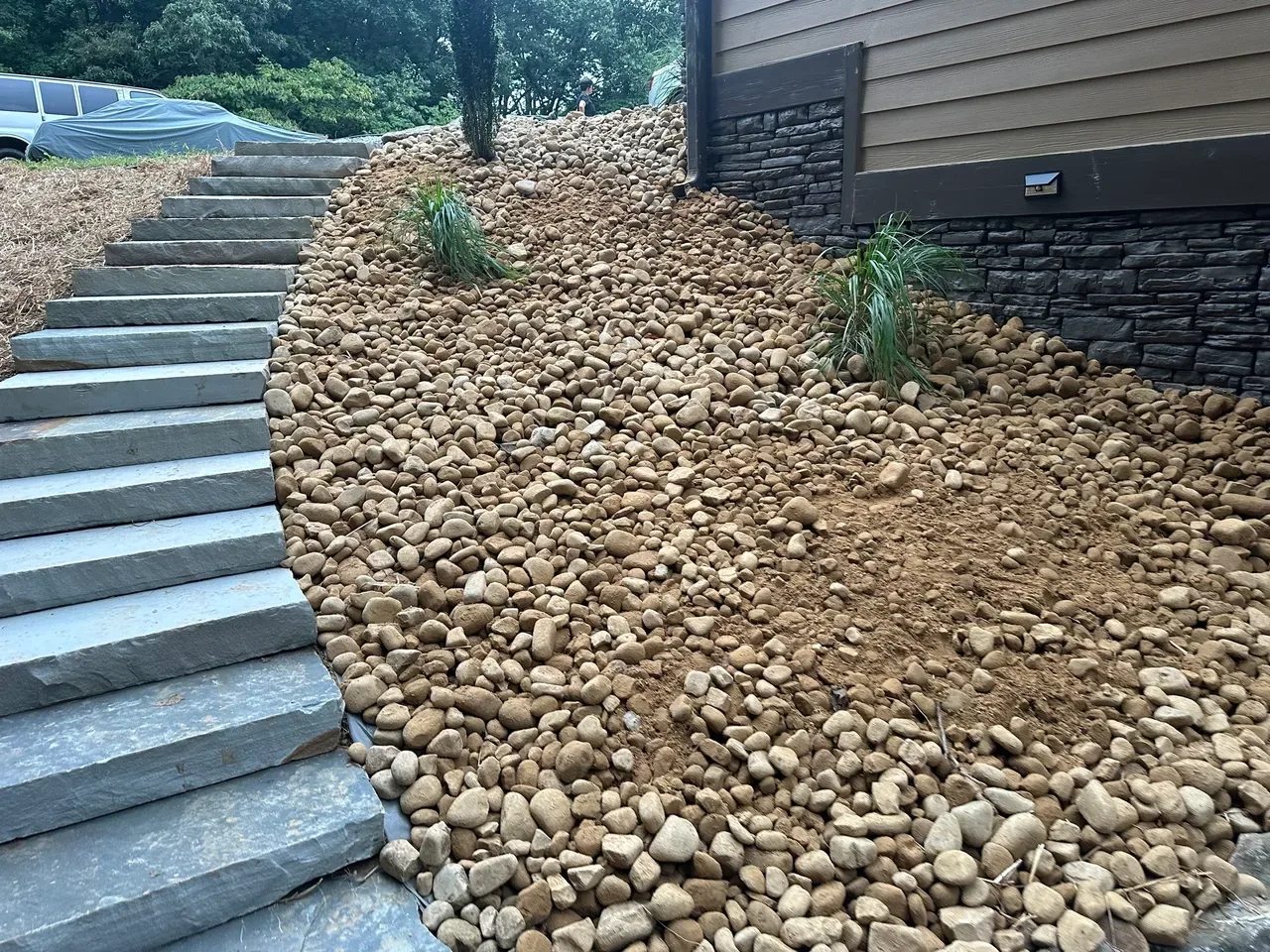 Hardscape and site work in Sandy Springs, GA